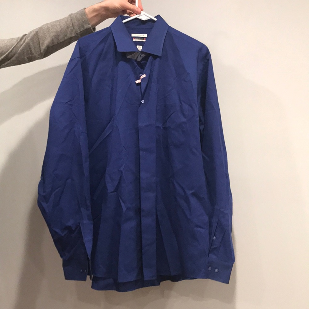 Blue Van Heusen shirt